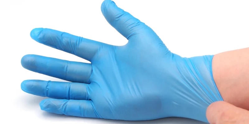 ニトリル手袋の画像